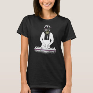 T-shirt DJ Disk Jockey Monkey 1