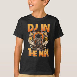 T-shirt DJ Disk Jokey Tourne-disque Party Music