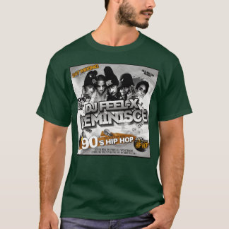 T-shirt Dj Feel X Reminisce 90s Classique Dj Mi Hip Hop