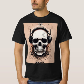 T-shirt DJ foncé de base