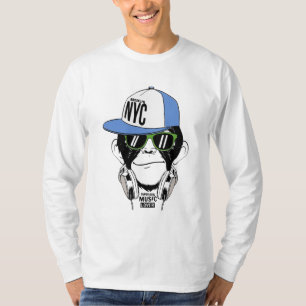 T-shirt DJ MONKEY singe drôle 