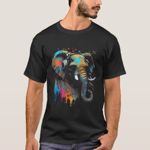 T-shirt Dj Musique Fan de musique Elephant Party tenue Mus