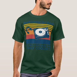 T-shirt DJ Papa Comme Un Papa Régulier Seulement