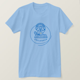 T-Shirt DJ Raccoon Néon