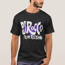 DJ Rocco From Rockland Logo White Lettering