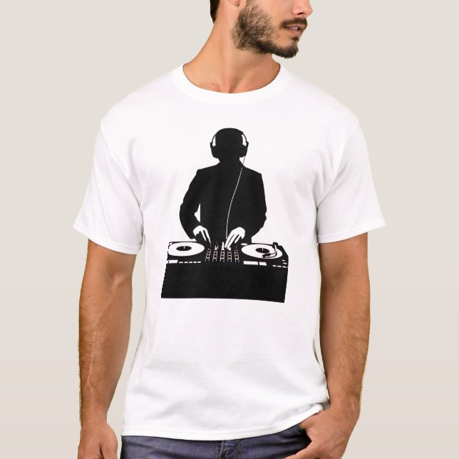 T-shirt DJ Silhouette (Devant)