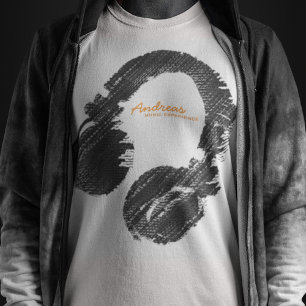 T-shirt DJ Tee d.j personnalisé Cool
