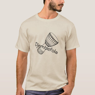 T-shirt Djembe - Djembefola (couleur claire)