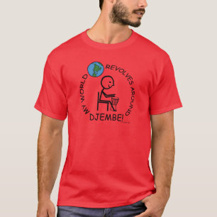 T-shirt Djembe - le monde tourne autour
