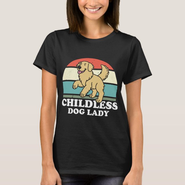 T-shirt dless Dog Lady (Devant)