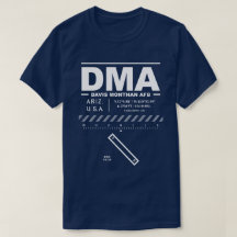 T-shirt DMA de la base aérienne de l'AFB Davis-Mon