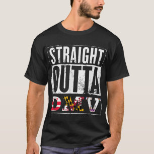 T-shirt DMV - D.C., Maryland, Virginie - Souvenir