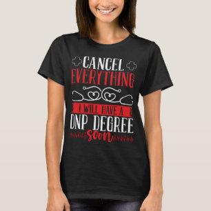 T-shirt DNP Degré DNP Docteur Appréciation Infirmière