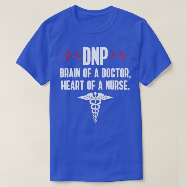 T-shirt DNP Médecin de la pratique infirmière Cerveau RN I (Design devant)
