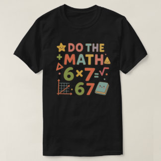 T-shirt Do The Math – Trendy Kawaii Classroom Design