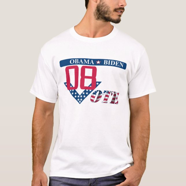 T-shirt d'Obama Biden (Devant)