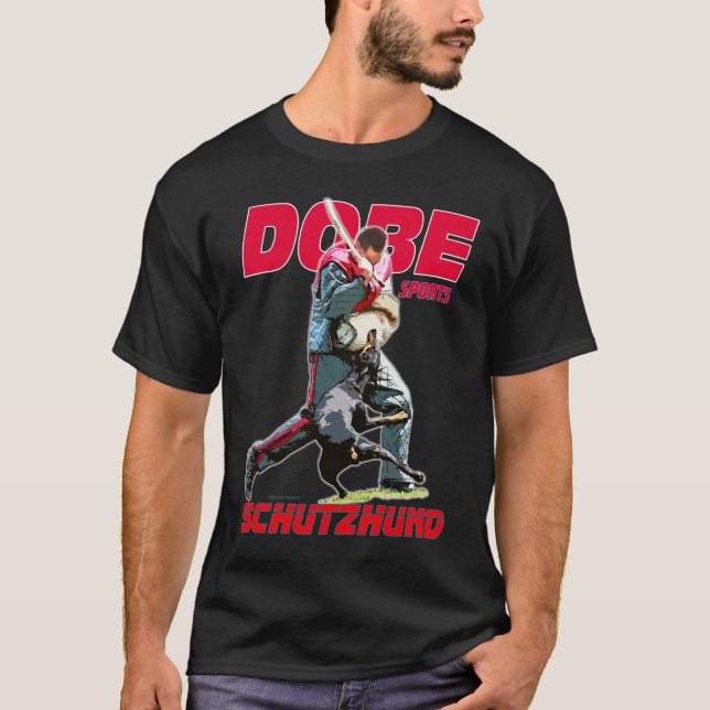T-shirt Dobe folâtre Schutzhund (Devant)