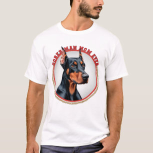T-shirt Doberman