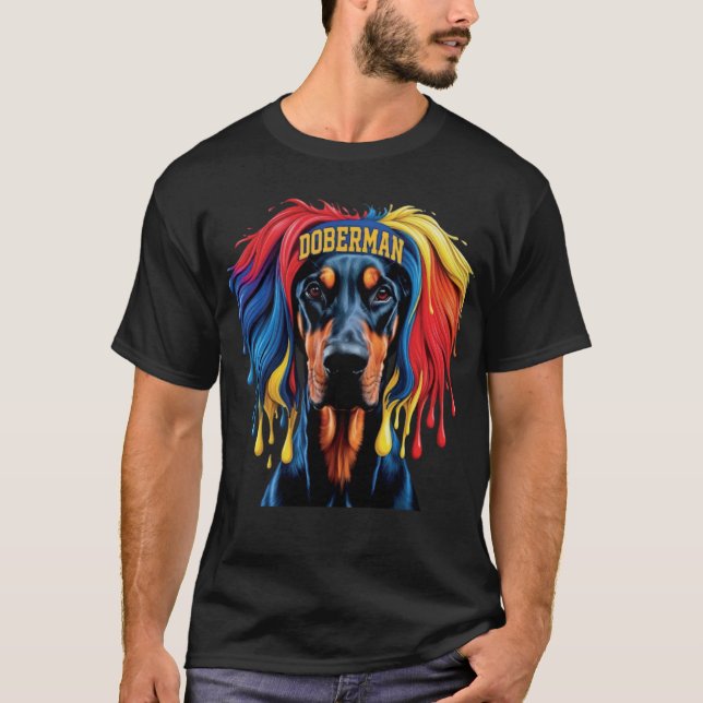 T-shirt Doberman (Devant)