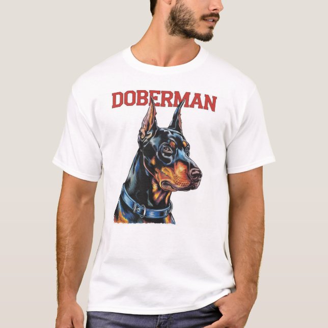 T-shirt Doberman (Devant)