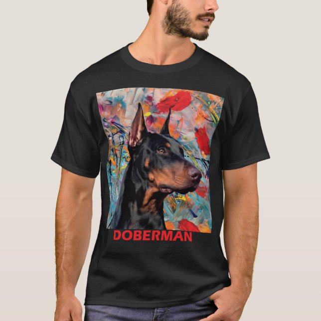 T-shirt Doberman (Devant)