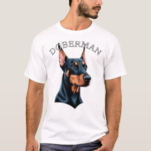 T-shirt Doberman