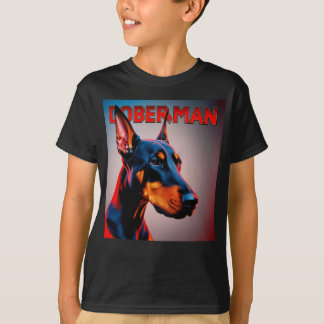 T-shirt Doberman