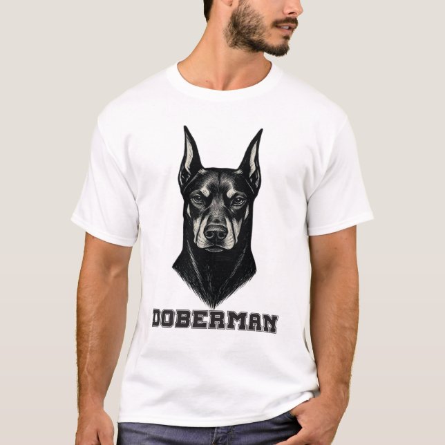 T-shirt Doberman (Devant)