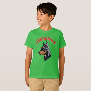 T-shirt Doberman