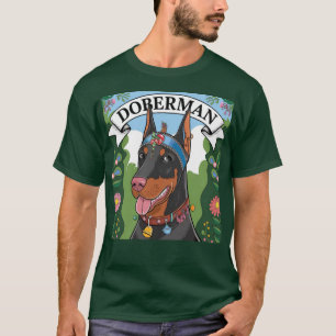 T-shirt Doberman