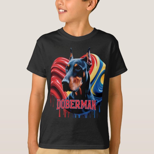 T-shirt Doberman (Devant)