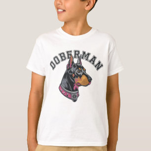 T-shirt Doberman