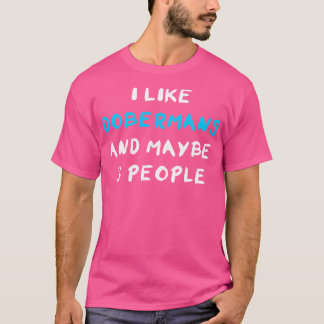 T-shirt Doberman