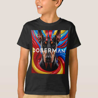 T-shirt Doberman
