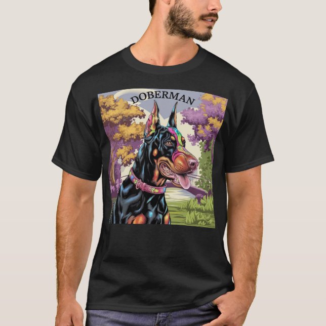 T-shirt Doberman (Devant)