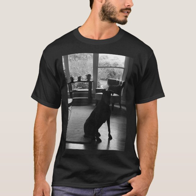 T-shirt Doberman En Silhouette (Devant)