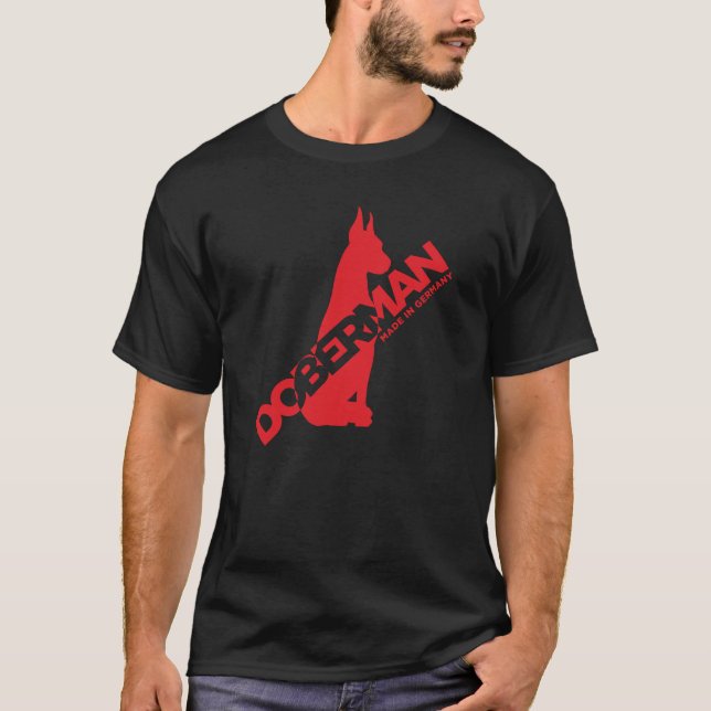 T-shirt Doberman Made en Allemagne (Devant)