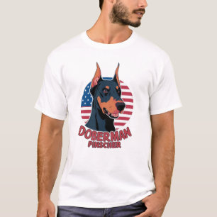 T-shirt Doberman Pinscher