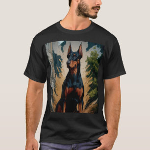 T-shirt Doberman Pinscher