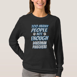 T-shirt Doberman Pinscher reproduit chien propriétaire chi