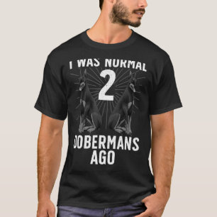 T-shirt Doberman Pour Hommes Doberman Pinscher