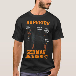 T-shirt Dobermans Superior German Engineering
