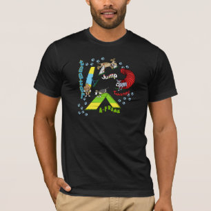 T-shirt d'obscurité d'agilité de chien de bande