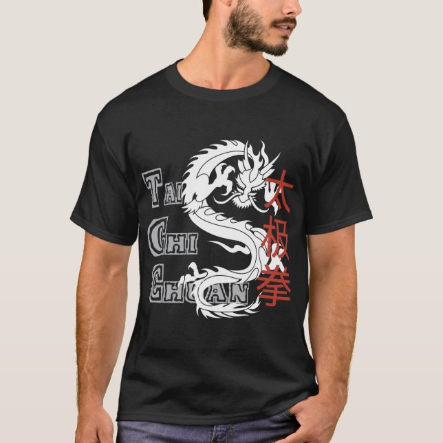 T-shirt d'obscurité de Chuan de Chi de Tai (Devant)