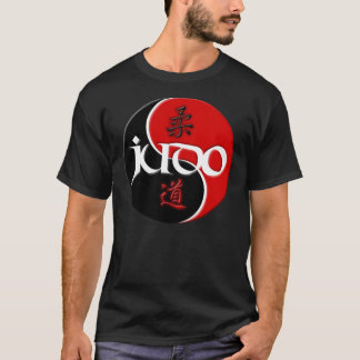 T-shirt d'obscurité de Yin Yang de judo