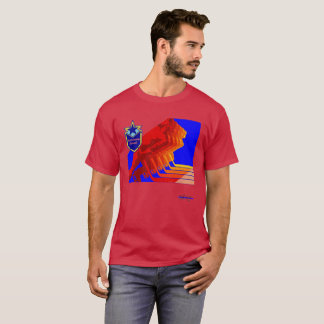 T-shirt d'obscurité d'hockey d'armée rouge