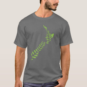 T-shirt d'obscurité du NZ 2 de fougère