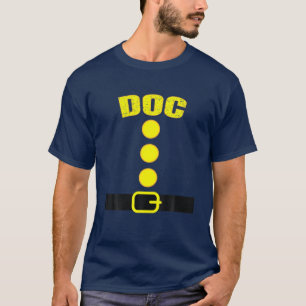 T-shirt Doc Costume nain Couleur Correspondante Famille Do