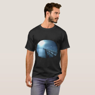 T-shirt Dock le soir de la baie