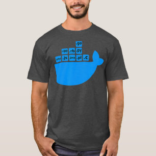 T-shirt Docker Js C Golang Ruby Python Hackathon Tech